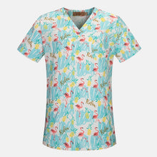 Load image into Gallery viewer, Hospital Nurse Scrub Tops high quality Medical Surgical Uniform Cartoon Beauty salon Dentist clinic pharmacy Pet doctor Uniforms