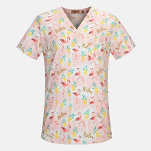 Load image into Gallery viewer, Hospital Nurse Scrub Tops high quality Medical Surgical Uniform Cartoon Beauty salon Dentist clinic pharmacy Pet doctor Uniforms