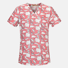 Load image into Gallery viewer, Hospital Nurse Scrub Tops high quality Medical Surgical Uniform Cartoon Beauty salon Dentist clinic pharmacy Pet doctor Uniforms