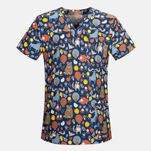Load image into Gallery viewer, Hospital Nurse Scrub Tops high quality Medical Surgical Uniform Cartoon Beauty salon Dentist clinic pharmacy Pet doctor Uniforms