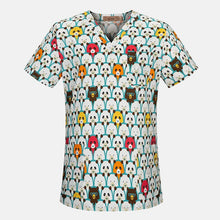Load image into Gallery viewer, Hospital Nurse Scrub Tops high quality Medical Surgical Uniform Cartoon Beauty salon Dentist clinic pharmacy Pet doctor Uniforms